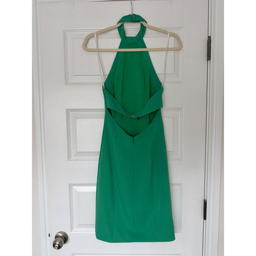 NBD Emerald Green High Neck Mini Dress Revolve Size 4